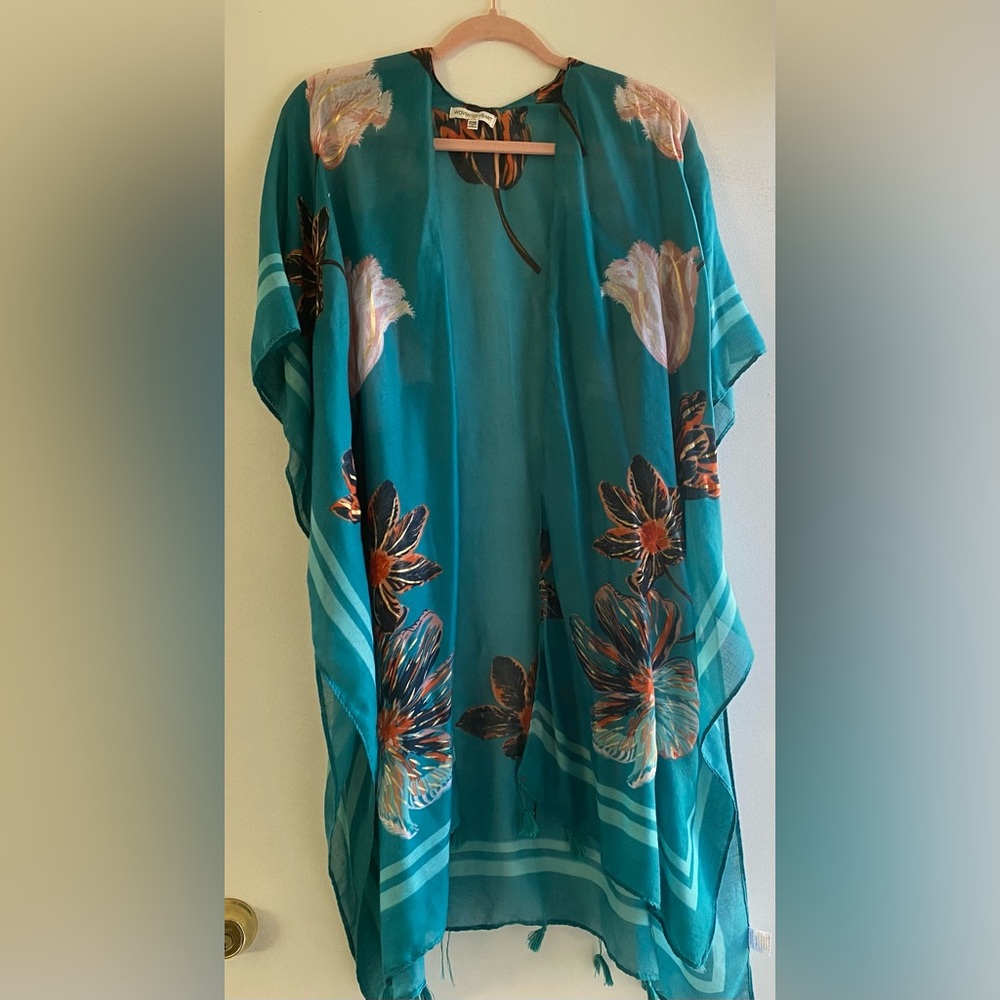 Multi colored Kimono or cover up